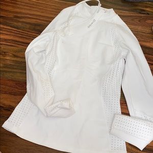 Lululemon Mesh white swim cover up